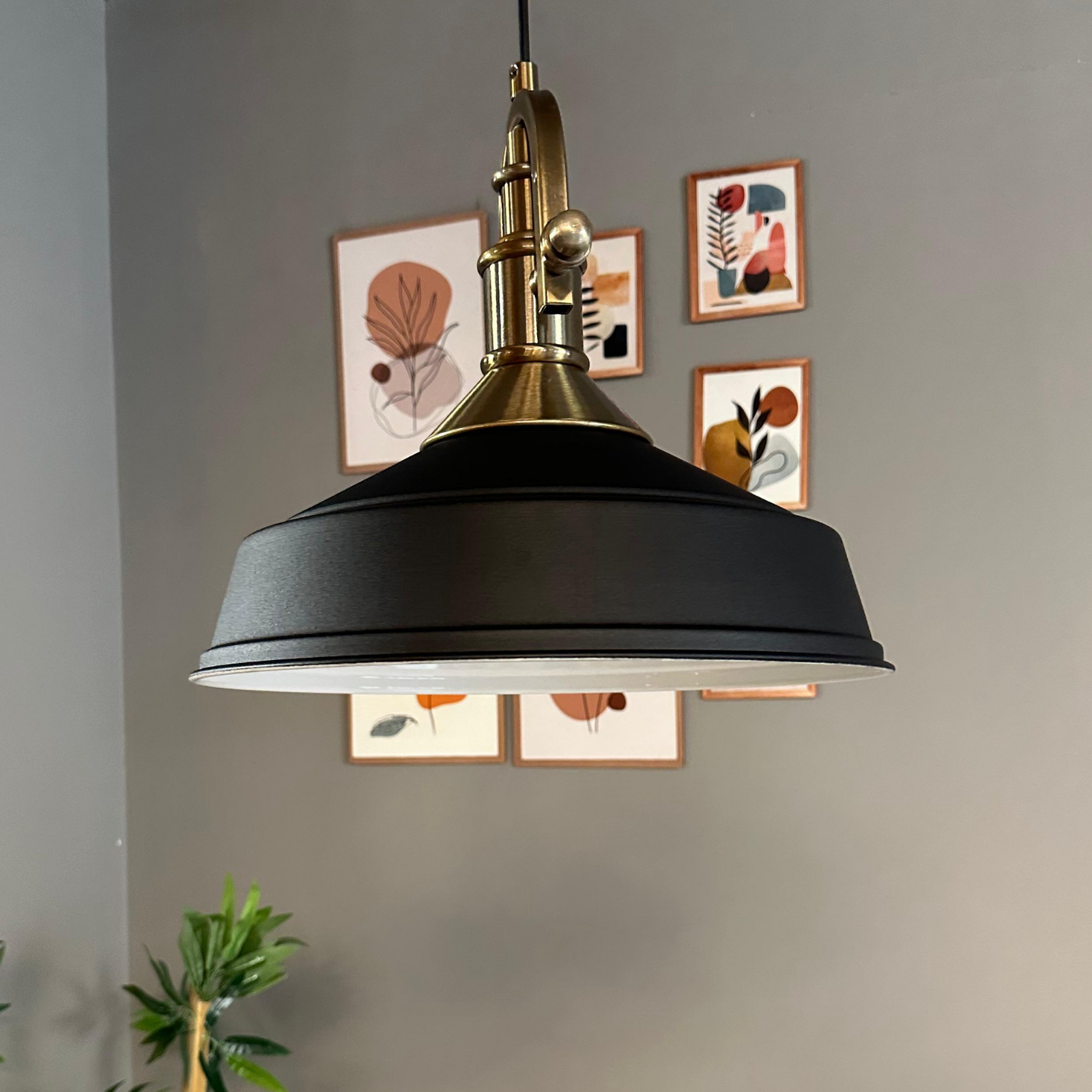 Pendelleuchte Carmelo Matrose Ø35 cm, Metall Hängelampe